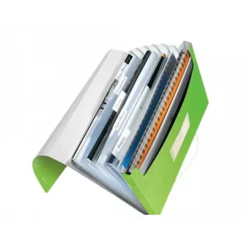 Leitz Project File WOW PP, A4, Polipropilēns (PP), Zaļa, Portrets, 250 loksnes, 80 g/m²