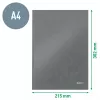 Leitz piezīmju grāmatiņa WOW A4 rūtiņu ar cietajiem vākiem 90g/80lpp, raksts, zaļa, A4, 80 lapas, 80 g/m², rūtiņu papīrs