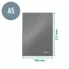 Leitz WOW piezīmju grāmatiņa A5 rūtiņu līnijā ar cietajiem vākiem, raksts, zaļa, A5, 80 lapas, 80 g/m², rūtiņu līnija