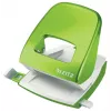 Leitz Hole Punch WOW 5008 Metal 2-hole / 30sheets, 30 loksnes, Zaļa, Metāls, Plastmasa, 8 cm, 5,5 mm, A4, A5, A6, Folio, US-Quart, 8 x 8 x 8 cm