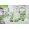 Leitz Hole Punch WOW 5008 Metal 2-hole / 30sheets, 30 loksnes, Zaļa, Metāls, Plastmasa, 8 cm, 5,5 mm, A4, A5, A6, Folio, US-Quart, 8 x 8 x 8 cm