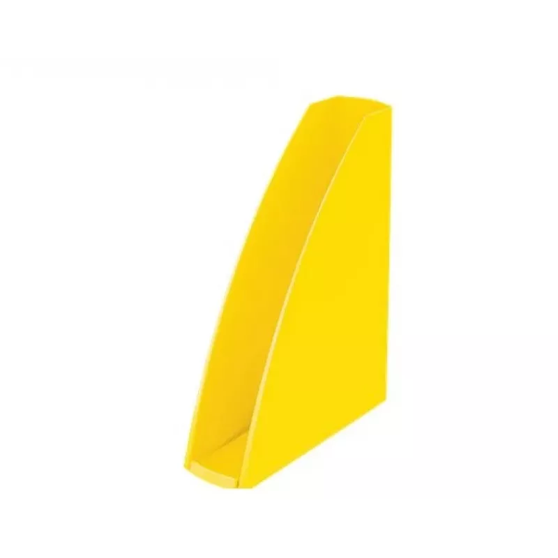 Leitz žurnālu vāciņš WOW, dzeltena, plastmasa, A4, 75 mm, 258 mm, 312 mm