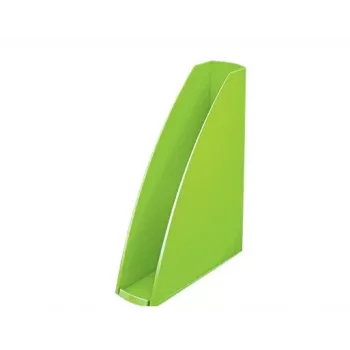 Leitz žurnālu glabātājs WOW, zaļš, plastmasa, A4, 75 mm, 258 mm, 312 mm