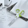 Leitz WOW Titanium Office Scissors 205 mm, pieaugušajiem, taisns griezums, atsevišķas, zaļa, balta, nerūsējošais tērauds, biroja šķēres
