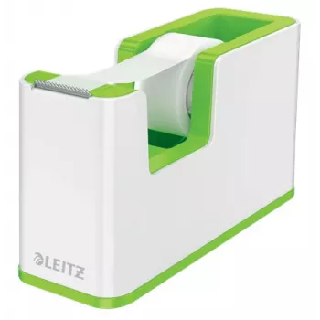 Leitz WOW līmlentes dozators, 1,9 cm, 33 m, polistirols (PS), zaļš, balts, 51 mm, 126 mm