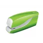 Leitz NeXXt skavotājs ar bateriju WOW 5566, 10 lapas, priekšējā ielāde, 1 cm, plastmasa, zaļš, baterija