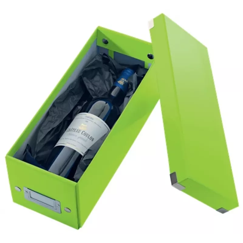 Leitz Click & Store WOW CD glabāšanas kaste, zaļa, kartons, 143 mm, 352 mm, 136 mm, 440 g
