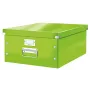 Leitz Click & Store WOW liela uzglabāšanas kaste, zaļa, kartons, 369 mm, 482 mm, 200 mm