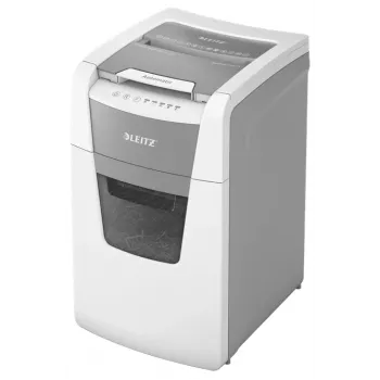 Leitz IQ Autofeed Office 150 automātiskais papīra smalcinātājs P5, mikro griezuma veids, 22 cm, 2 x 15 mm, 44 L, 500 loksnes, 55 dB