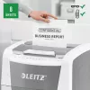 Leitz IQ Autofeed Office 300 automātiskais papīra smalcinātājs P5, mikro griezuma smalcināšana, 22 cm, 2 x 15 mm, 60 L, 700 loksnes, 55 dB