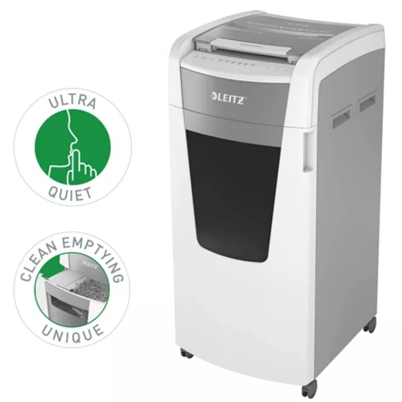 Leitz IQ Autofeed Office Pro 600 automātiskais papīra smalcinātājs P4