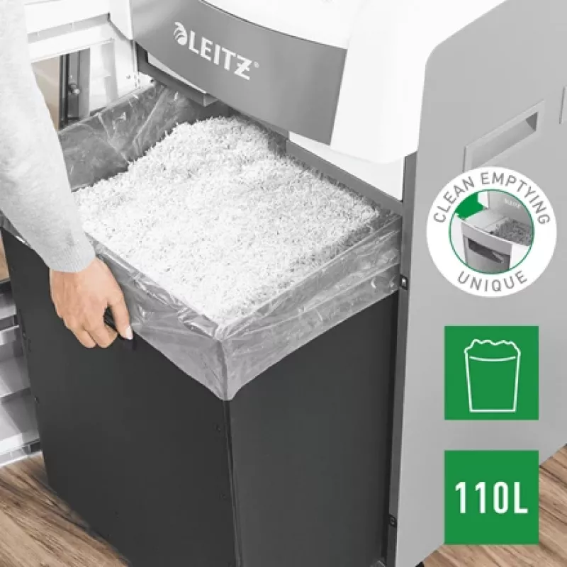 Leitz IQ Autofeed Office Pro 600 automātiskais papīra smalcinātājs P4