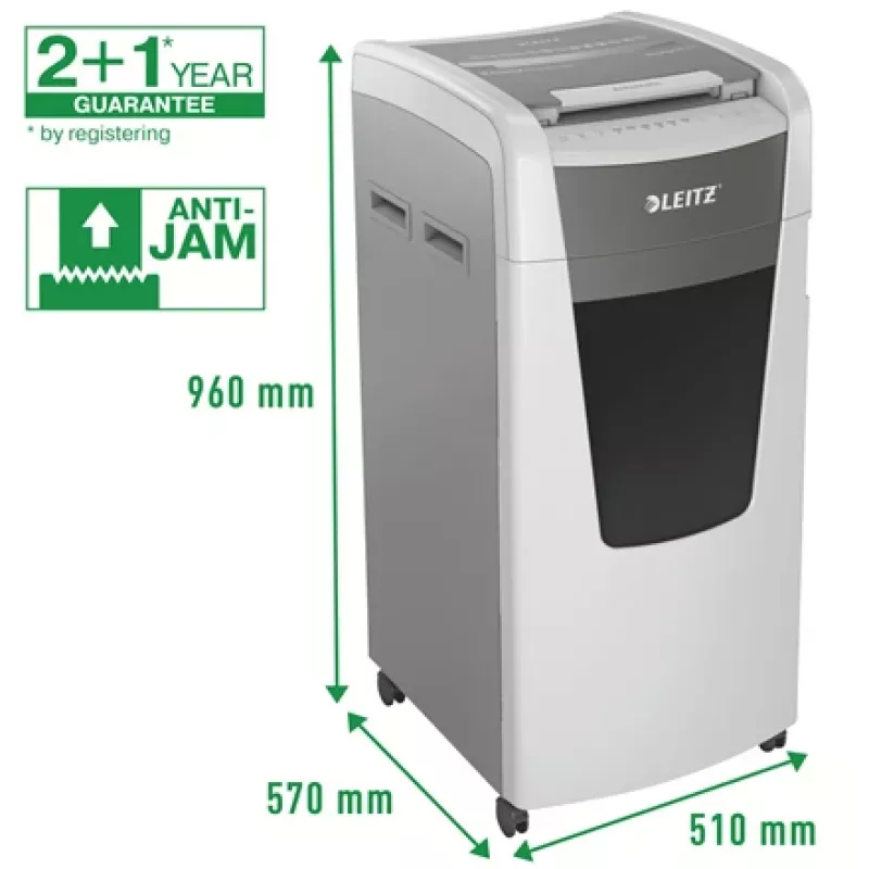 Leitz IQ Autofeed Office Pro 600 automātiskais papīra smalcinātājs P4