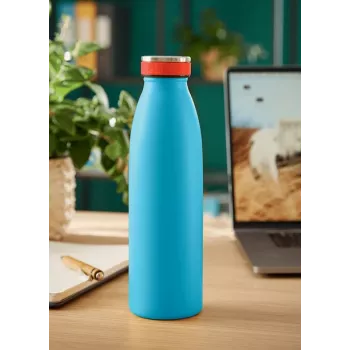 Leitz Cosy izolētā ūdens pudele 500 ml, zila, nerūsējošais tērauds, 68 mm, 68 mm, 235 mm, 280 g