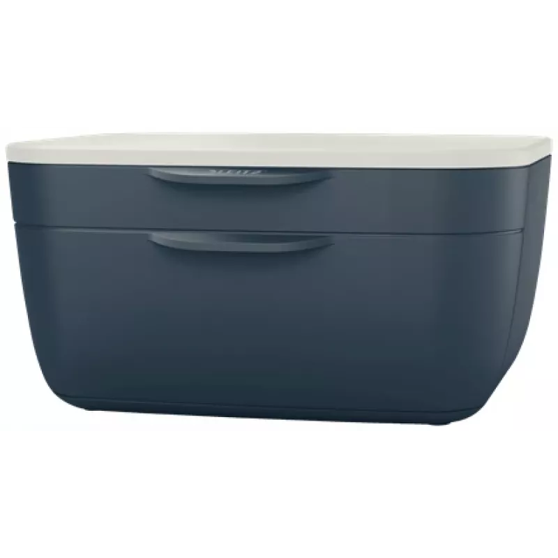 Leitz Cosy atvilktņu skapis, 2 atvilktne(s), polistirols (PS), melns, balts, 1 gab., 251 mm, 143 mm