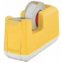 Leitz Cosy līmlentes dozators, 1,9 cm, 33 m, akrilnitrila butadiēna stirols (ABS), dzeltens, 75 mm, 56 mm