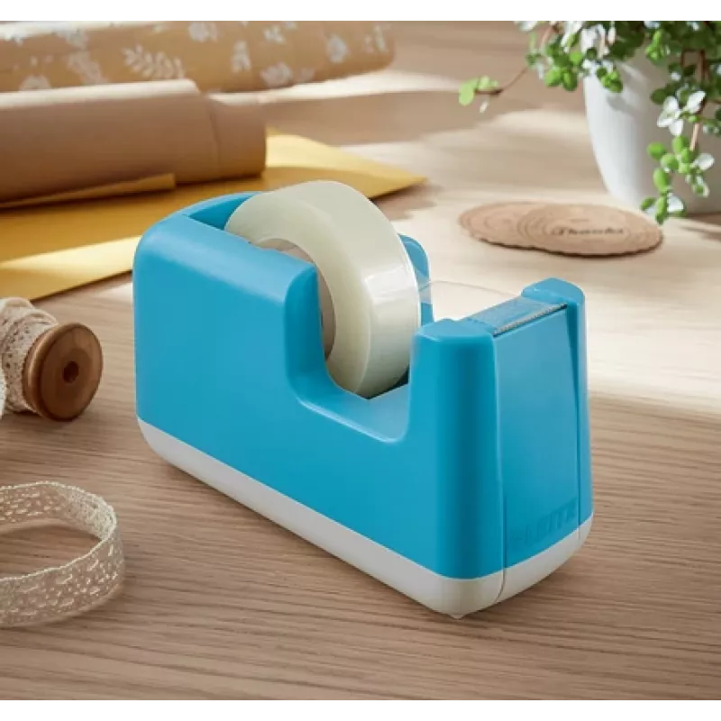Leitz Cosy līmlentes dozators, 1,9 cm, 33 m, Akrilnitrila butadiēna stirols (ABS), Zils, 75 mm, 56 mm
