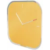 Leitz Cosy Silent Glass Wall Clock, Square, dzeltena, 300 mm, 300 mm, 40 mm, 1.6 kg