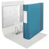 Leitz 180° Active Cosy sviru arhīva mape 80 mm, A4, Polyfoam, zila, 500 lapas, 80 g/m², 8.2 cm