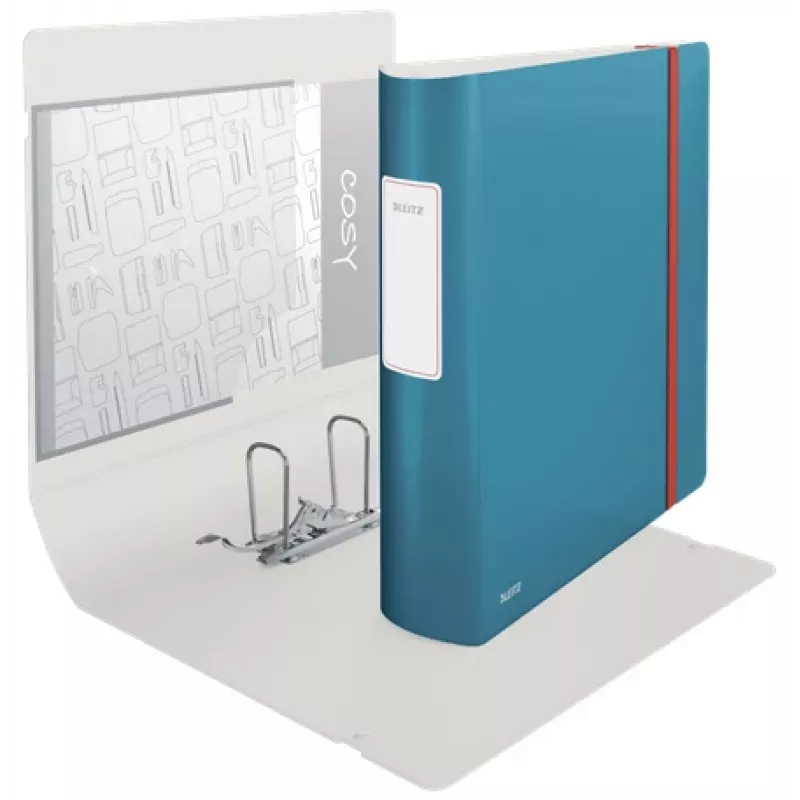 Leitz 180° Active Cosy sviru arhīva mape 80 mm, A4, Polyfoam, zila, 500 lapas, 80 g/m², 8.2 cm