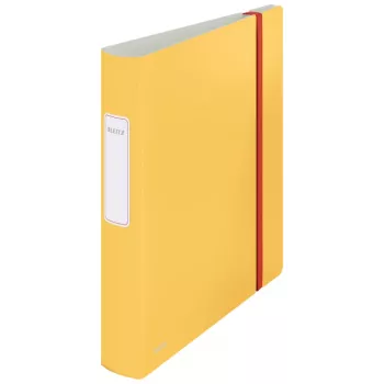 Leitz 180° Active Cosy sviru ātršuvējs 60 mm, A4, poliputas, dzeltens, 350 lapas, 80 g/m², 6,5 cm