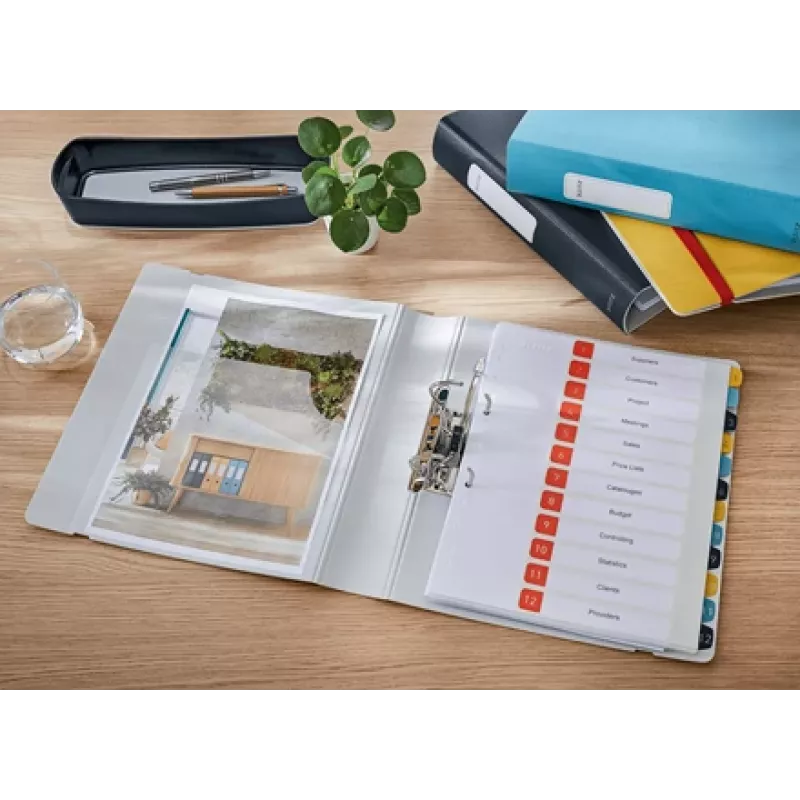 Leitz 180° Active Cosy sviru ātršuvējs 60 mm, A4, poliputas, dzeltens, 350 lapas, 80 g/m², 6,5 cm