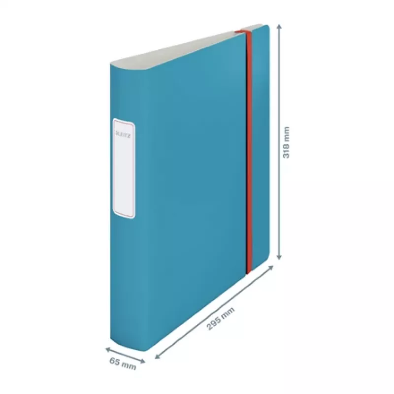 Leitz 180° Active Cosy ātršuvējs 60mm, A4, poliuretāna putas, zils, 350 loksnēm, 80 g/m², 6.5 cm