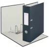 Leitz 180° Cosy sviru arhīva mape Soft Touch 80 mm, A4, kartons, melna, strukturēta virsma, 600 loksnes, 80 g/m²