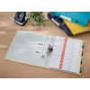 Leitz 180° Cosy sviru arhīva mape ar mīksto pieskārienu 50 mm, A4, kartons, dzeltena, teksturēta virsma, 350 lapas, 80 g/m²
