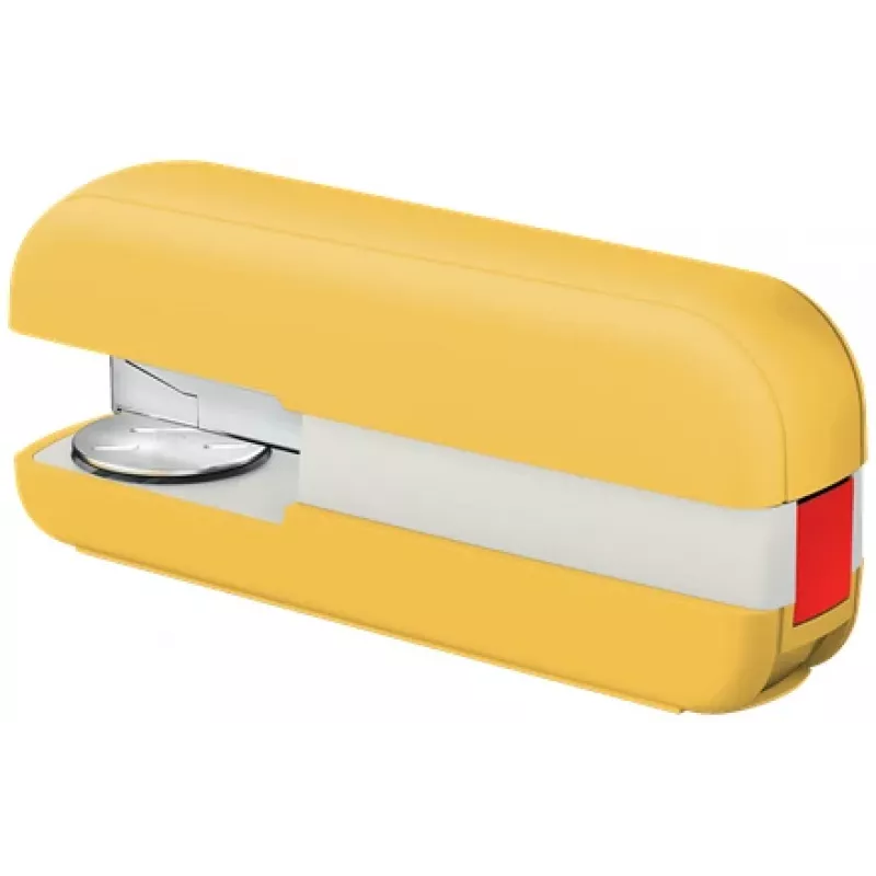 Leitz Cosy skavotājs 30 lapām, 30 lapas, dzeltens, standarta locījums, 24/6, metāls, plastmasa, 80 g/m²