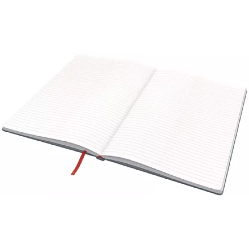 Leitz Cosy piezīmju grāmatiņa Soft Touch ar līnijām un cieto vāku, vienkrāsains, melna, B5, 80 lapas, matēta, 100 g/m²
