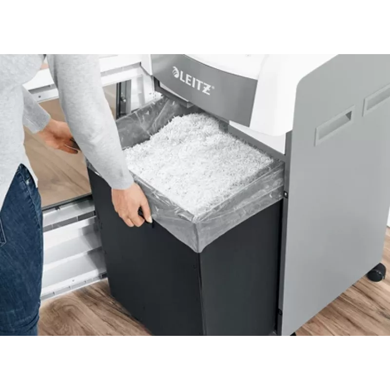Leitz IQ Autofeed polietilēna maisi smalcinātājiem, iepakojumā 20 gab., maiss, 175 L, caurspīdīgs, 300 mm, 1 mm, 500 mm