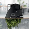 Leitz NeXXt Recycle caurumsitējs, 30 lapām, melns, plastmasas, 8 cm, 5,5 mm, A6