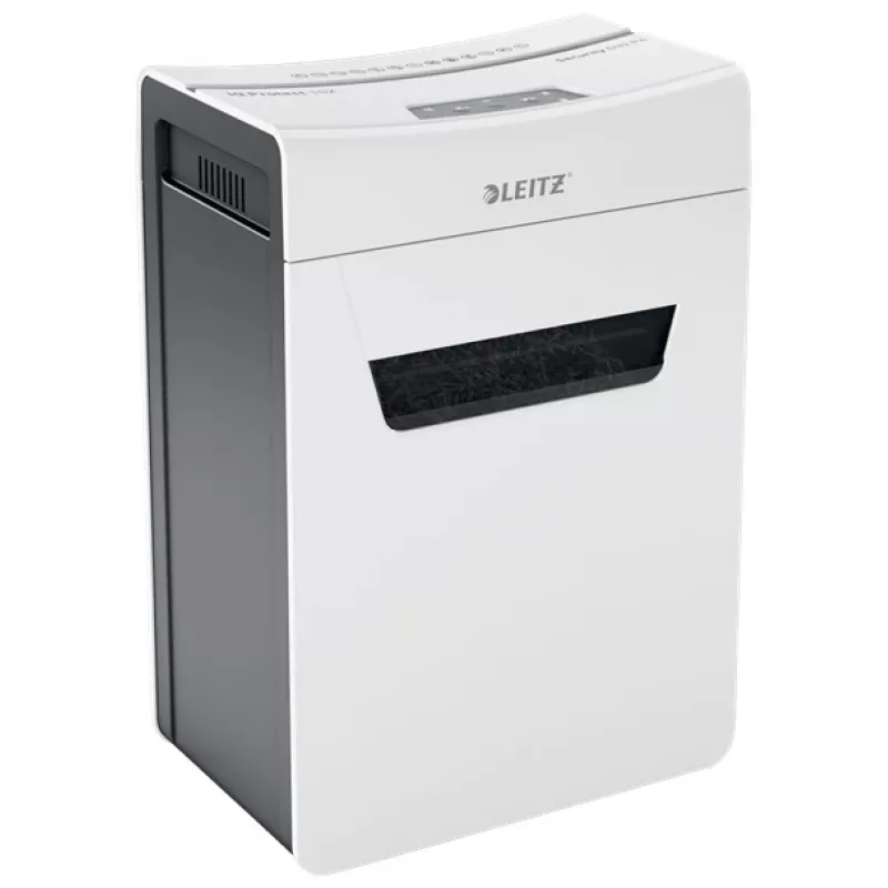 Leitz IQ Protect Premium papīra smalcinātājs 10X P4, 4 x 40 mm, 18 L, 150 lapas, 55 dB, skārienjutīgs, 10 lapas