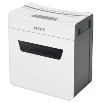 Leitz IQ Protect Premium papīra smalcinātājs 3M P5, mikro griezuma smalcināšana, 2 x 15 mm, 10 L, 125 loksnes, 55 dB, pieskāriena