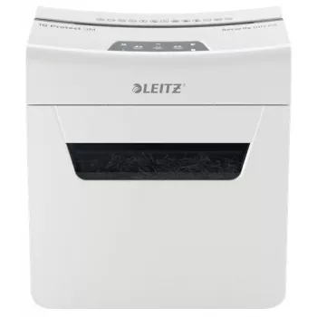 Leitz IQ Protect Premium papīra smalcinātājs 3M P5, mikro griezuma smalcināšana, 2 x 15 mm, 10 L, 125 loksnes, 55 dB, pieskāriena