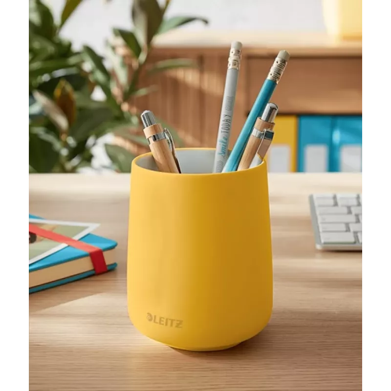 Leitz Cosy pildspalvu turētājs, dzeltens, keramika, zēnam/meitenei, 8,7 cm, 105 mm, 240 g