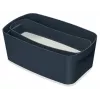 Leitz MyBox Cosy Small ar vāku, uzglabāšanas kaste, uzglabāšanas kaste, pelēka, taisnstūrveida, plastmasa, vienkrāsaina, iekštelpām
