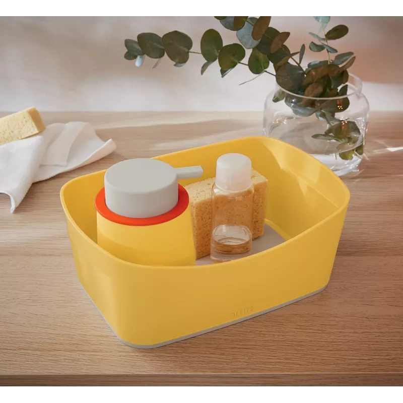 Leitz MyBox Cosy uzglabāšanas paplāte, Uzglabāšanas paplāte, Dzeltena, Taisnstūrveida, Plastmasa, Vienkrāsains, 246 mm