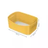 Leitz MyBox Cosy uzglabāšanas paplāte, Uzglabāšanas paplāte, Dzeltena, Taisnstūrveida, Plastmasa, Vienkrāsains, 246 mm