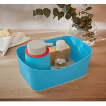 Leitz MyBox Cosy uzglabāšanas paplāte, Uzglabāšanas kaste, Zila, Taisnstūrveida, Plastmasa, Vienkrāsaina, Iekštelpām