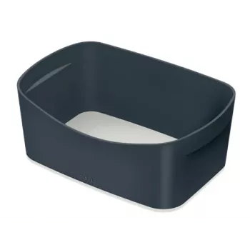 Leitz MyBox Cosy uzglabāšanas paplāte, Uzglabāšanas kaste, Pelēka, Taisnstūrveida, Plastmasa, Vienkrāsains, Iekštelpām