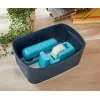 Leitz MyBox Cosy uzglabāšanas paplāte, Uzglabāšanas kaste, Pelēka, Taisnstūrveida, Plastmasa, Vienkrāsains, Iekštelpām