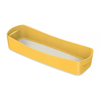 Leitz MyBox Cosy Organiser Tray Long, Uzglabāšana, Uzglabāšanas kaste, Dzeltena, Taisnstūrveida, Plastmasa, Vienkrāsains, 307 mm