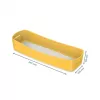 Leitz MyBox Cosy Organiser Tray Long, Uzglabāšana, Uzglabāšanas kaste, Dzeltena, Taisnstūrveida, Plastmasa, Vienkrāsains, 307 mm