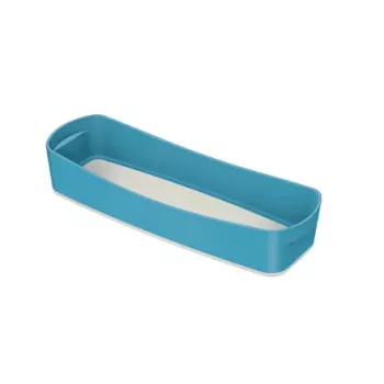 Leitz MyBox Cosy Organiser Tray Long, glabāšana, glabāšanas kaste, zila, taisnstūrveida, plastmasa, vienkrāsains, 307 mm