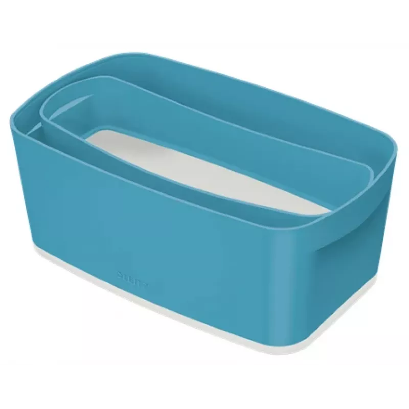 Leitz MyBox Cosy Organiser Tray Long, glabāšana, glabāšanas kaste, zila, taisnstūrveida, plastmasa, vienkrāsains, 307 mm