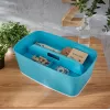 Leitz MyBox Cosy Organizatora paplāte ar rokturi, maza, Uzglabāšana, Zila, Plastmasa, 307 mm, 181 mm, 56 mm, 300 g