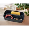 Leitz MyBox Cosy organizatora paplāte ar rokturi, maza, uzglabāšana, pelēka, plastmasa, 307 mm, 181 mm, 56 mm, 300 g