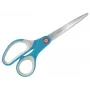 Leitz Cosy Titanium biroja šķēres 205 mm, Pieaugušie, Taisns griezums, Atsevišķi, Zilas, Nerūsējošais tērauds, Biroja šķēres